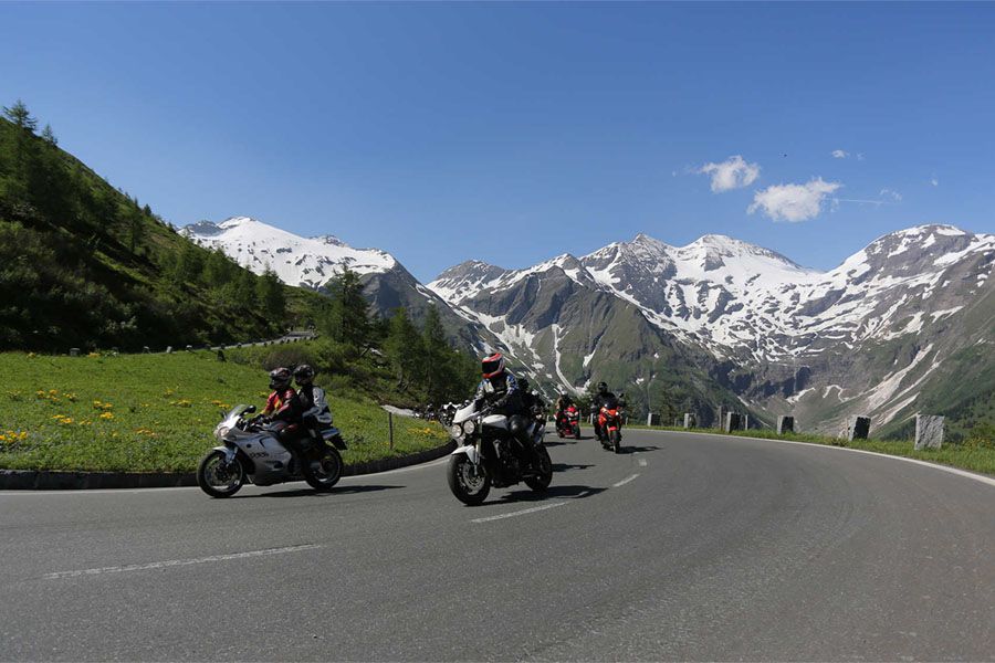 Motorradtouor auf den höchsten Berg Österreichs
