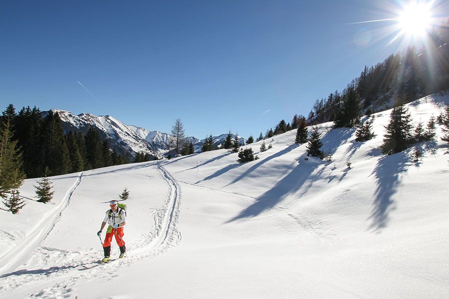 Ski tours are in Salzburger Land